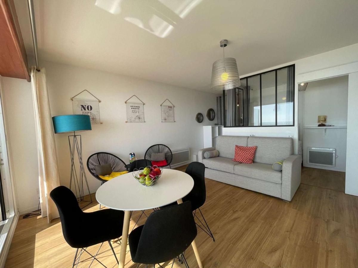 Grand Studio Cabine 4 Pers, Balcon, Renove, Proche Ocean, Saint-Hilaire-De-Riez - Fr-1-224C-160 Luaran gambar