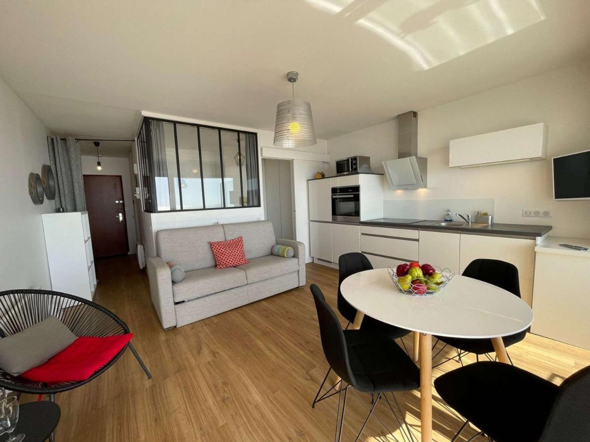 Grand Studio Cabine 4 Pers, Balcon, Renove, Proche Ocean, Saint-Hilaire-De-Riez - Fr-1-224C-160 Luaran gambar